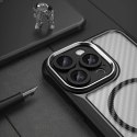 Etui silikonowe do iPhone 16 Pro Leading Series MagSafe - czarne