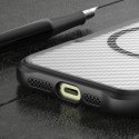 Etui silikonowe do iPhone 16 Pro Leading Series MagSafe - czarne