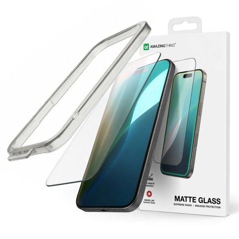 Szkło hartowane matowe do iPhone 16 Titan Matte Glass