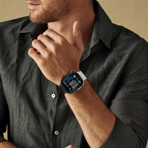 Zestaw 2 pasków do Apple Watch 45/46/49 mm Blend Band - szaro czarny / szary