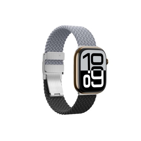 Zestaw 2 pasków do Apple Watch 45/46/49 mm Blend Band - szaro czarny / szary