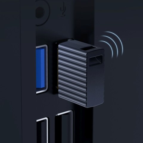 Adapter odbiornik Bluetooth 5.0 USB-A - czarny