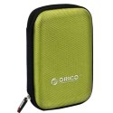 Etui ochronne na dysk przenośny 2.5'' - zielone