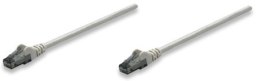 INTELLINET Patchcord Cat6 UTP 15 m 100% Cu szary 336772