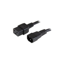 MANHATTAN Kabel zasilania PC przedłużacz C19 na C14 2 m ICOC 066-NC