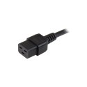 MANHATTAN Kabel zasilania PC przedłużacz C19 na C14 2 m ICOC 066-NC
