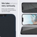 Szkło hartowane Spigen Glas.tR EZ Fit Privacy na iPhone 13 / 13 Pro / 14 / 16e / 17e- 2 szt.