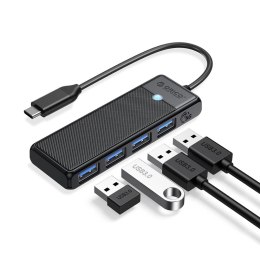 Hub USB Orico PAPW4A-C3 4-portowy 4x USB-A 3.0 0,15 m - czarny