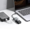 Hub USB Orico PWC2U-U3 3-portowy 2x USB-A 3.0 1x USB-C 3.0 0,15 m - czarny