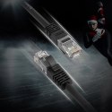 Kabel sieciowy Ethernet Orico PUG-C6 CAT6 1000Mbps RJ45 internetowy LAN okrągły 10 m - czarny