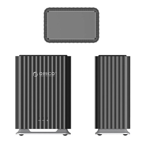 Obudowa Orico 9728C3 Dual-Big DAS Solution na 2 dyski 2,5" HDD/SSD / 3,5" HDD - czarna