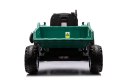 Traktor Na Akumulator HC-306 Z Przyczepą Ciemno Zielony 24V