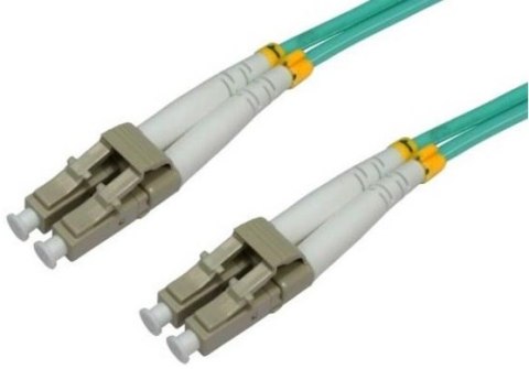 MANHATTAN Patchcord światłowodowy OM3 50/125 mm LC-LC Duplex 5 m 303669