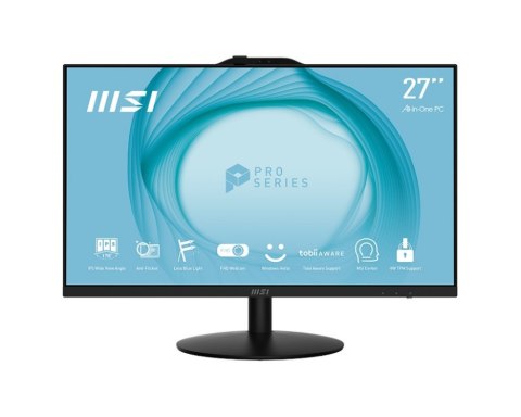 Komputer All-in-One MSI PRO AP272P 14M-496EU (27"/i5-14400/integ/16GB/SSD512GB/W11P/Czarny)