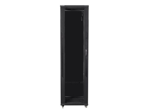 LANBERG FF01-8837-12B-kpl Lanberg szafa stojąca rack 19 37U 800 x 800mm czarna; flat pack