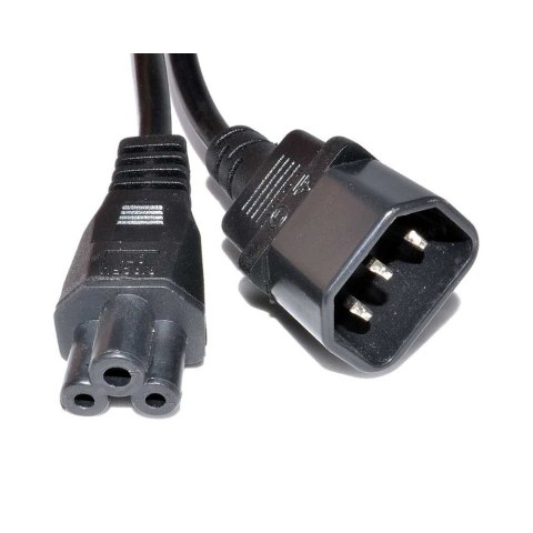 TECHLY Kabel zasilania PC przedłużacz C14 na C5 1.8 m 339360