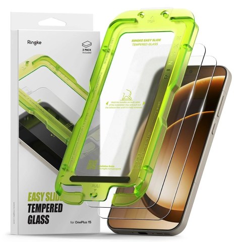 Szkło hartowane Ringke Easy Slide 2-Pack na OnePlus 15