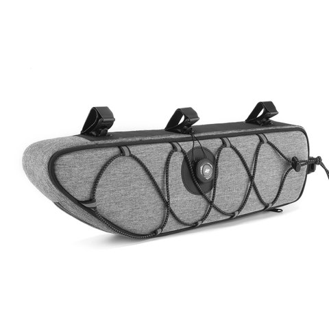 Torba rowerowa Rockbros TL003 ROAD TO SKY 2 l pod ramę wodoodporna - szara