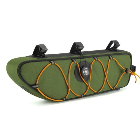 Torba rowerowa Rockbros TL003 ROAD TO SKY 2 l pod ramę wodoodporna - zielona