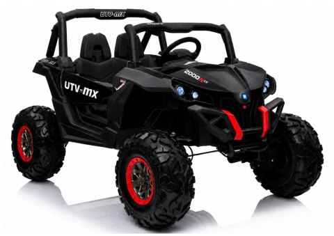 Auto Na Akumulator Jeep XMX603 4x4 Panel MP4 Czarny