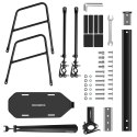 Bagażnik rowerowy Rockbros RBHJ-1 Black Diamond z błotnikiem i szybkim montażem do rowerów górskich 26-29" - czarny