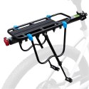 Bagażnik rowerowy Rockbros Shelves HJ10010 z szybkim montażem i odblaskiem - czarny