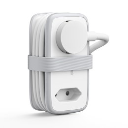 Listwa zasilająca 5w1 AC USB-A USB-C 15.5W - biała