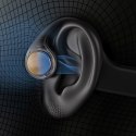 Słuchawki bezprzewodowe z pałąkiem przewodnictwo kostne U22 Bluetooth - czarne