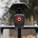 Torba rowerowa Rockbros AS-141 podsiodłowa lekka z inteligentną lampką tylną - czarna