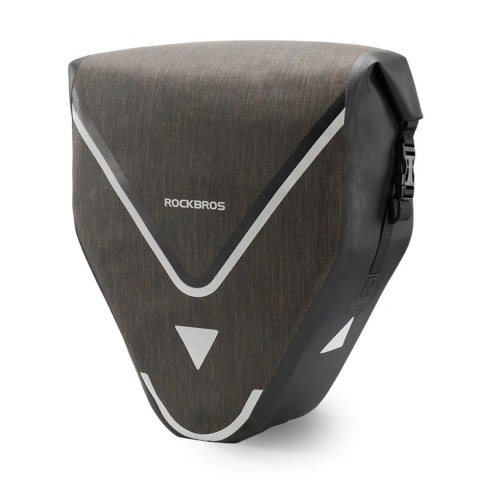 Torba rowerowa Rockbros AS-001-3BG na bagażnik wodoodporna 20 l - czarna