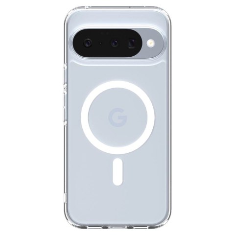 Etui Spigen Ultra Hybrid Mag MagSafe na Google Pixel 10 / 10 Pro - przezroczysto-białe