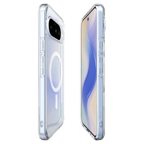 Etui Spigen Ultra Hybrid Mag MagSafe na Google Pixel 10 / 10 Pro - przezroczysto-białe