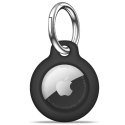 Etui brelok na lokalizator Apple AirTag czarny - 2 szt.