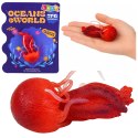 Gumowa Figurka Meduza Rozciągliwa Realistyczna Zwierzę Morskie 9 cm