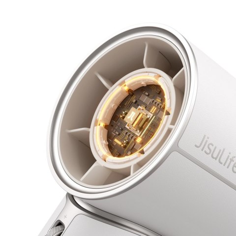 Mini wentylator Jisulife Handheld Fan Pro1 Mini 4250 mAh USB-C przenośny wiatraczek dmuchawa - biały