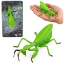 Modliszka Gumowa Figurka Rozciągliwa Realistyczna Zielona 18 cm