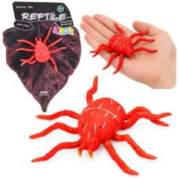 Pająk Czerwony Gumowa Figurka Rozciągliwa Realistyczna 12 cm