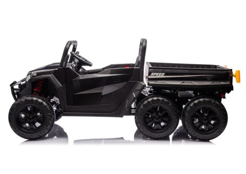 Pojazd Na Akumulator 6 Kół XB-1038A 4x4 24V Czarny