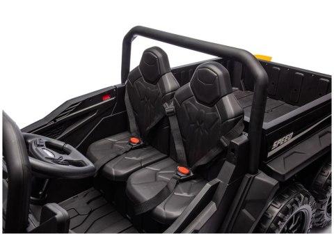 Pojazd Na Akumulator 6 Kół XB-1038A 4x4 24V Czarny