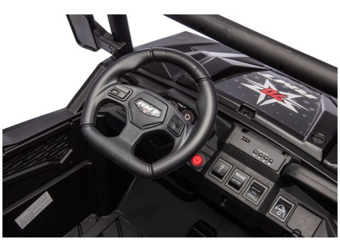 Pojazd Na Akumulator 6 Kół XB-1038A 4x4 24V Czarny