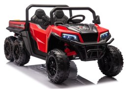 Pojazd Na Akumulator 6 Kół XB-1038A 4x4 24V Czerwony
