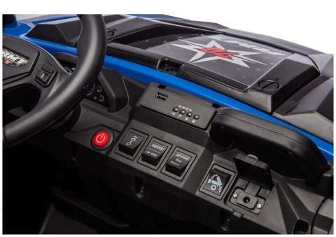 Pojazd Na Akumulator 6 Kół XB-1038A 4x4 24V Niebieski