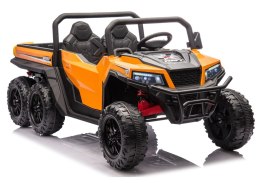 Pojazd Na Akumulator 6 Kół XB-1038A 4x4 24V Pomarańczowy