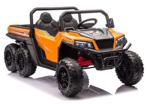 Pojazd Na Akumulator 6 Kół XB-1038A 4x4 24V Pomarańczowy