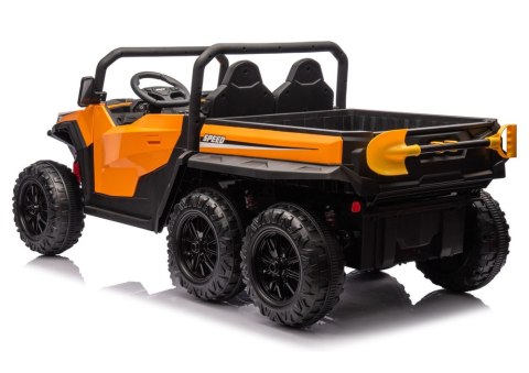 Pojazd Na Akumulator 6 Kół XB-1038A 4x4 24V Pomarańczowy
