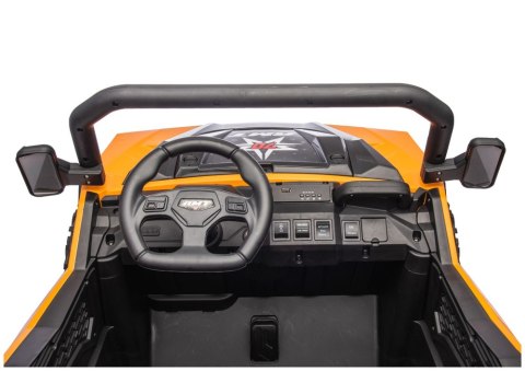 Pojazd Na Akumulator 6 Kół XB-1038A 4x4 24V Pomarańczowy