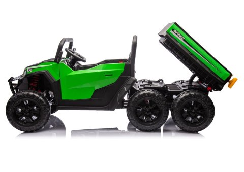 Pojazd Na Akumulator 6 Kół XB-1038A 4x4 24V Zielony