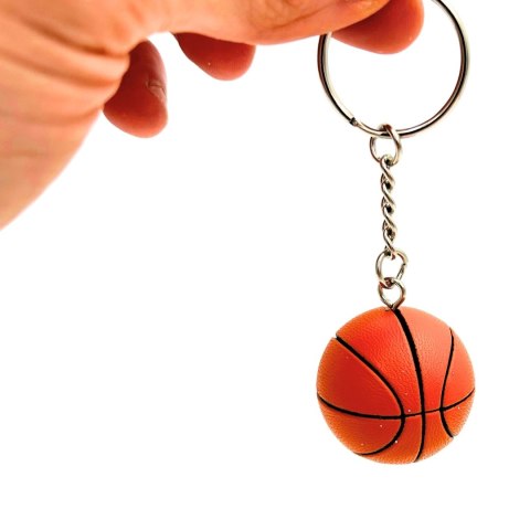 Sportowy Brelok do Kluczy Koszykówka - Prezent dla Koszykarza - BBK-001
