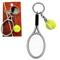 Sportowy Brelok do Kluczy Rakieta Tenisowy - Prezent dla Tenisisty - TRK-004