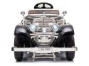 Auto Na Akumulator Mercedes 540K Klasyk Premium Światła LED MP3 Czarny